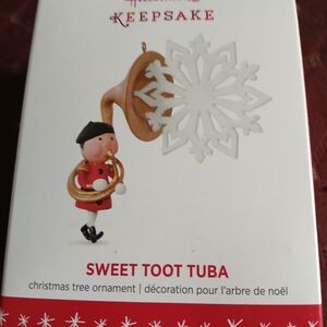 Hallmark Keepsake Sweet Toot Tuba Ornament
